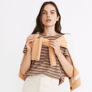 [SOLD] Madewell 70s Style Multicolored Striped T Shirt